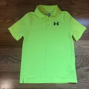 Boys Under Armour Heat Gear polo